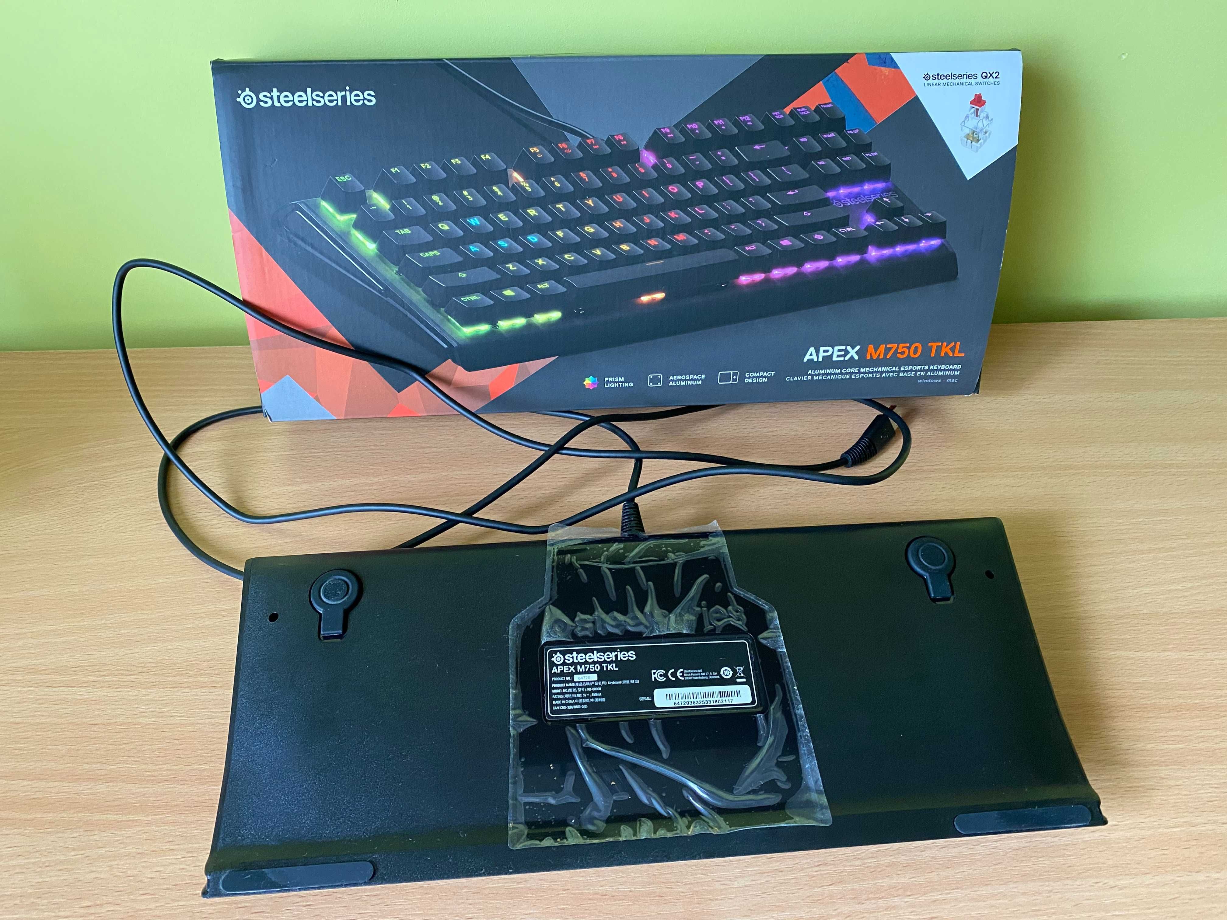 RGB Klawiatura Steelseries Apex M750 TKL