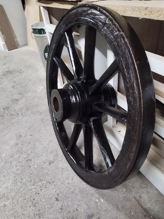 Roda de carro de bois