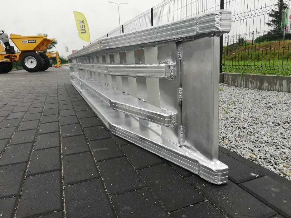 Najazdy aluminiowe 2T 3T 4T 6T 10T / Od 2m do 4m MOCNE NOWE GWARANCJA