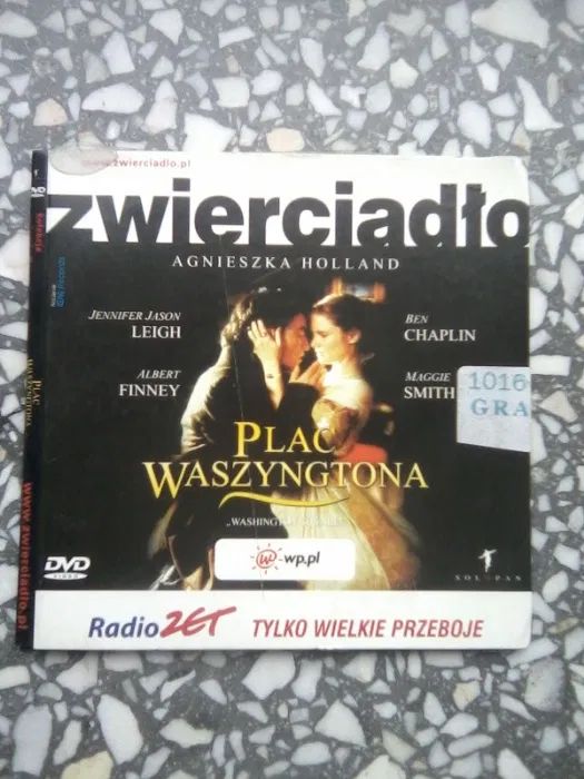 Film DVD "Plac Waszyngtona" reż. Agnieszka Holland, 1997