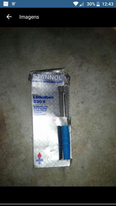 Conjunto Pinça Amperímetrica/ Ferro Soldar/ Peclise