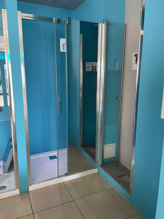 Radaway Espera DWJ Mirror Drzwi przesuwne wnękowe 100x200cm prawe Expo