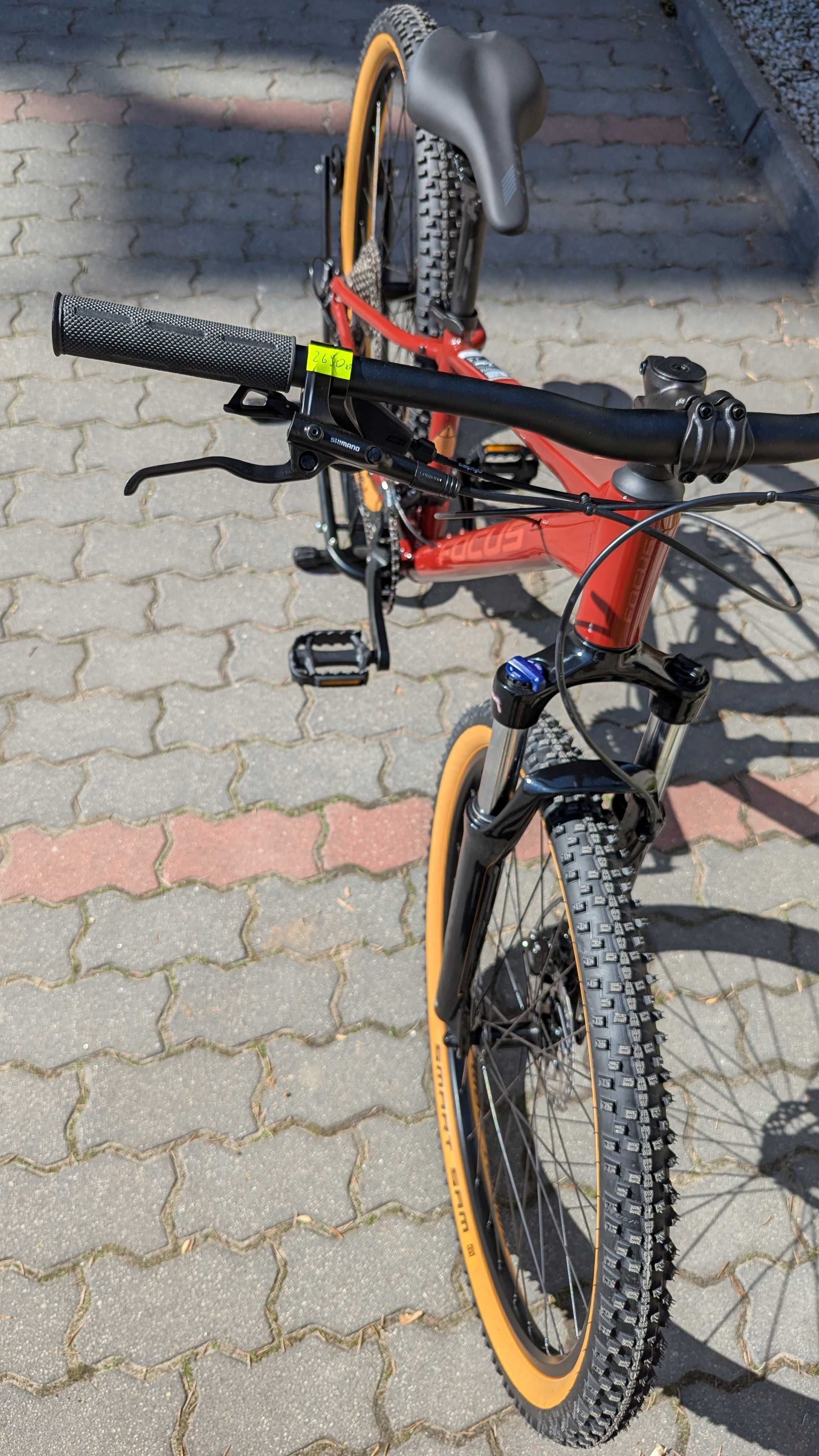 NOWY rower MTB górski Focus Whistler 27,5" DEORE hydraulika rama S