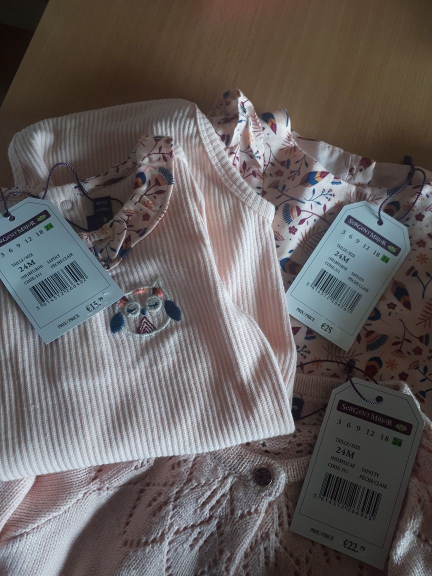 Roupa menina 24M NOVO Sergent Major