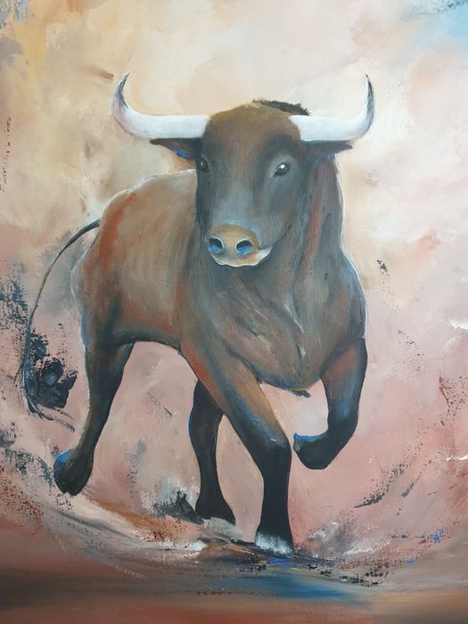 Obraz ręcznie malowany