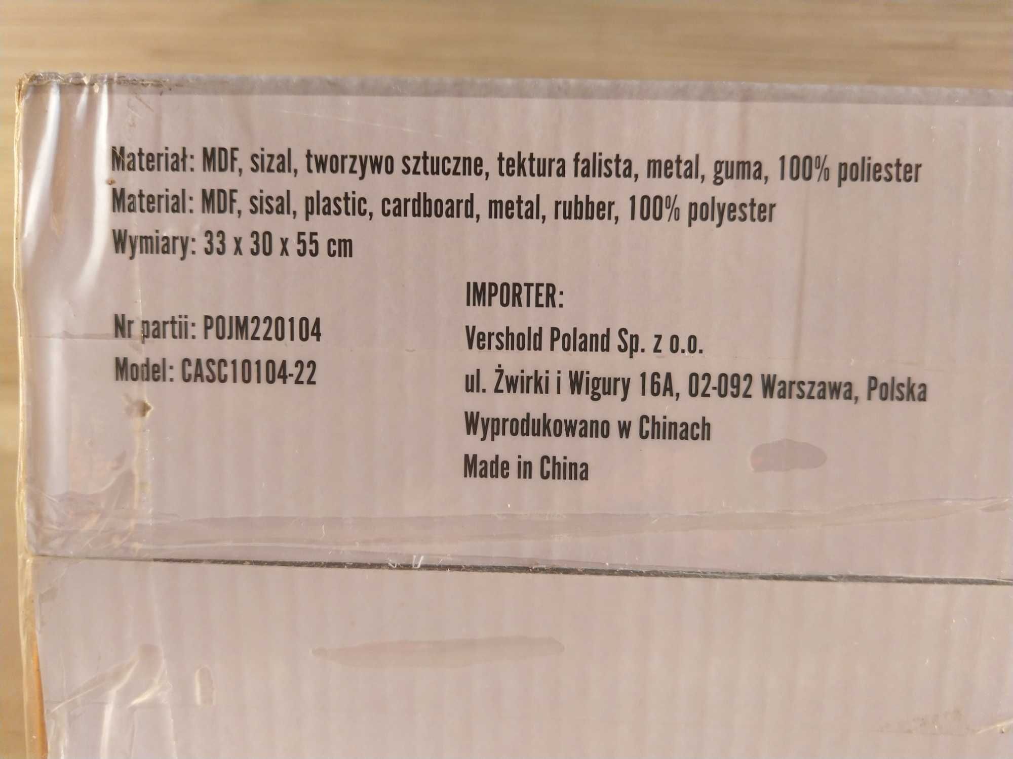 NAJTANIEJ Drapak Dla Kota Niski 55 Wysoki Piłeczka Platforma Legowisko