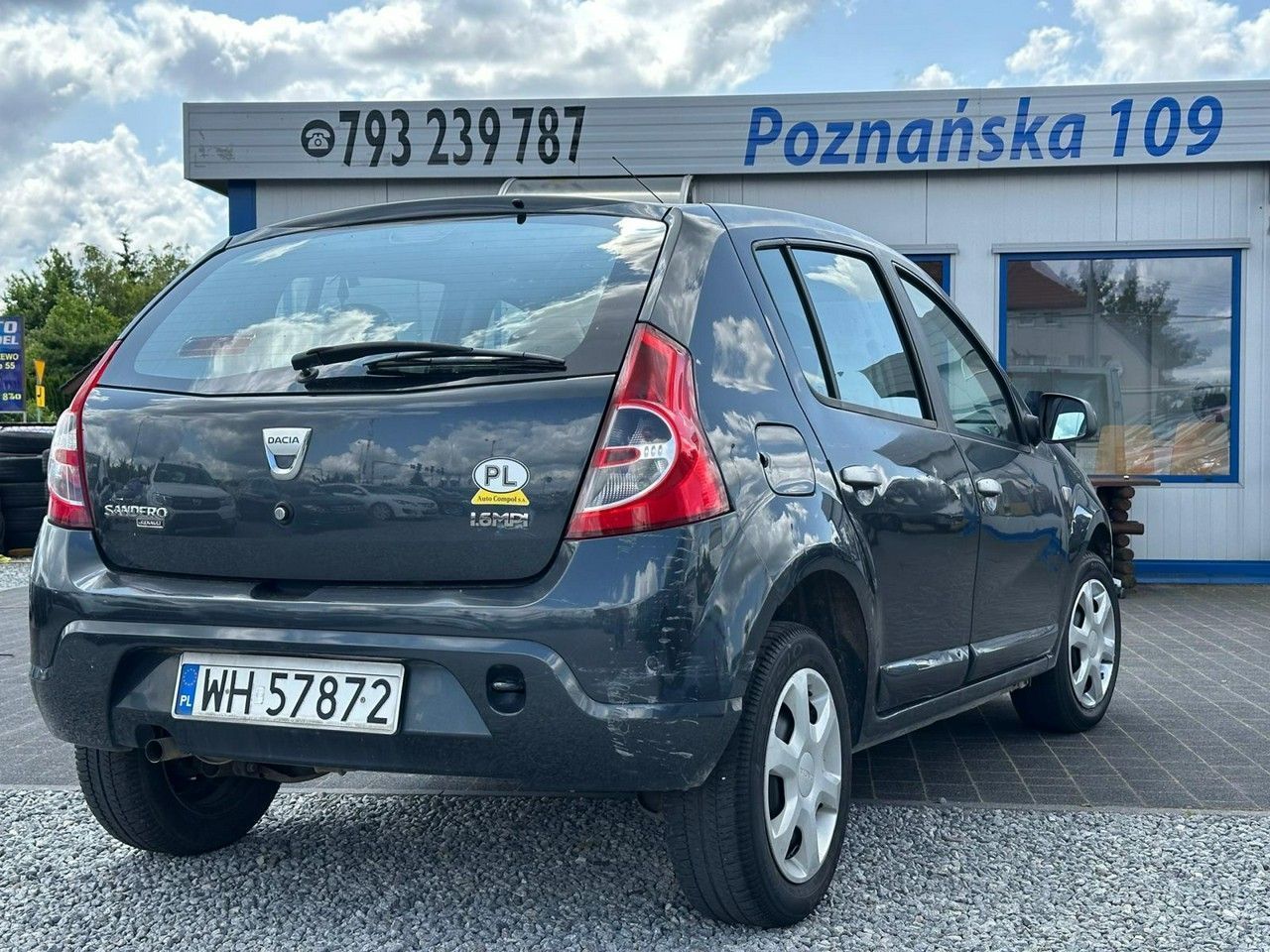 Dacia Sandero 1.6 MPI 87KM 115tys km klimatronik Salon Polska