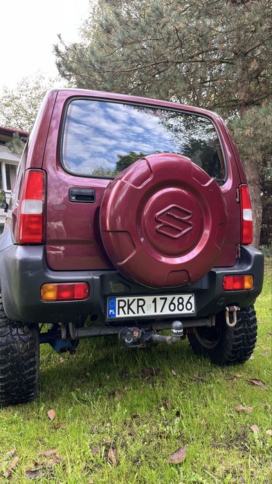 Suzuki Jimny 1,3 Benzyna + LPG, 4x4, lift 6 cali, hak, wyciągarka