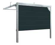 Hormann Brama garażowa segmentowa 2500 x 2125 mm antracyt L z napędem