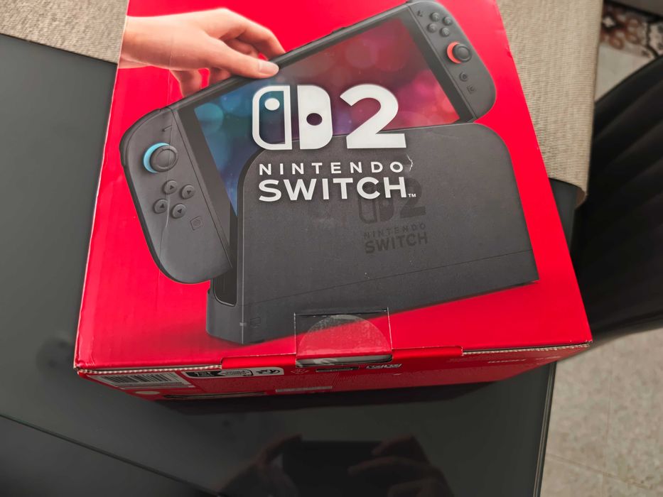 Nintendo switch 2 nova (selada)
