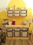 Ikea trofast z pojemnikami zestaw