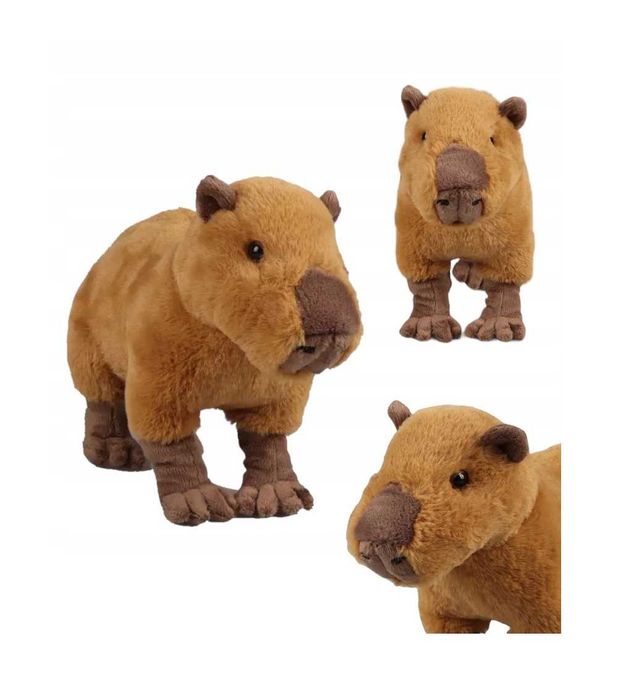 Pluszak KAPIBARA CAPYBARA Maskotka DlaDzieci 30cm