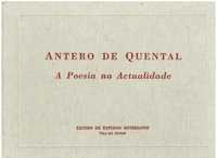 5038 Antero de Quental: a poesia na actualidade