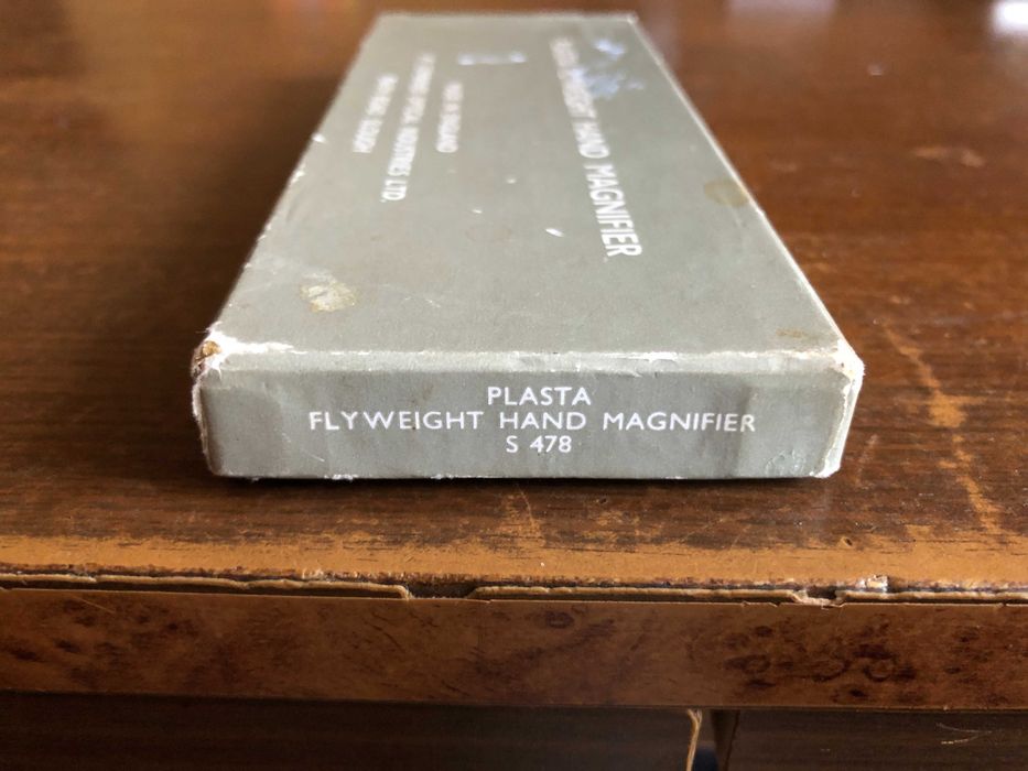 Вінтажна Англійська лупа Coil в рідній упаковці