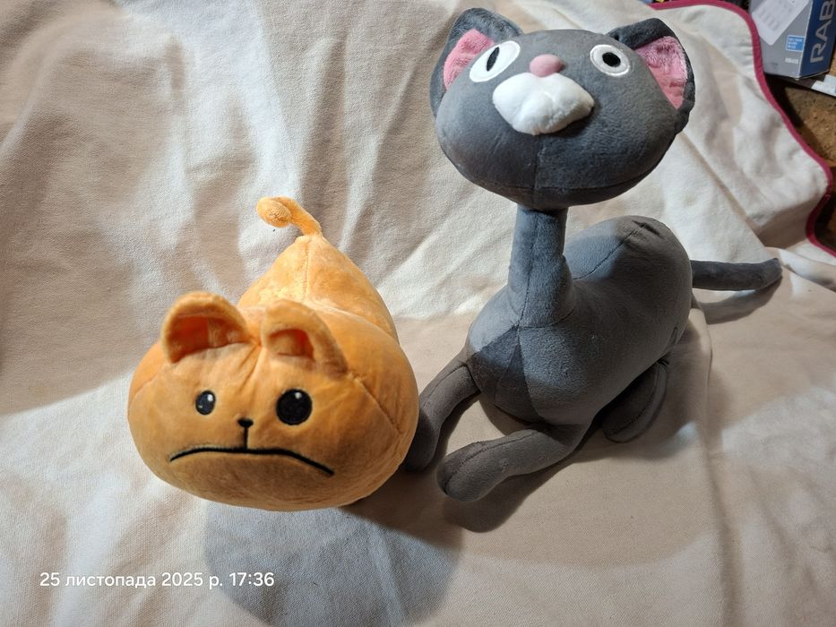 Лапша и Булочка Noodle and bun кошка Нудл мопс Бин