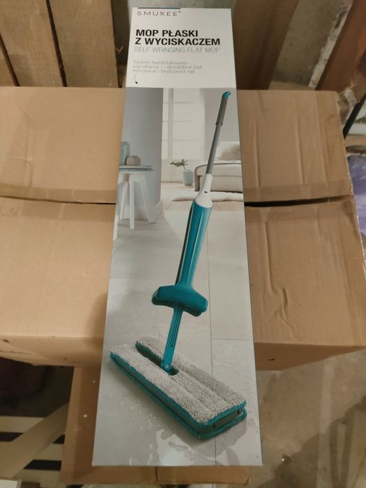 Mop do mycia podłóg smukke (z biedronki)
