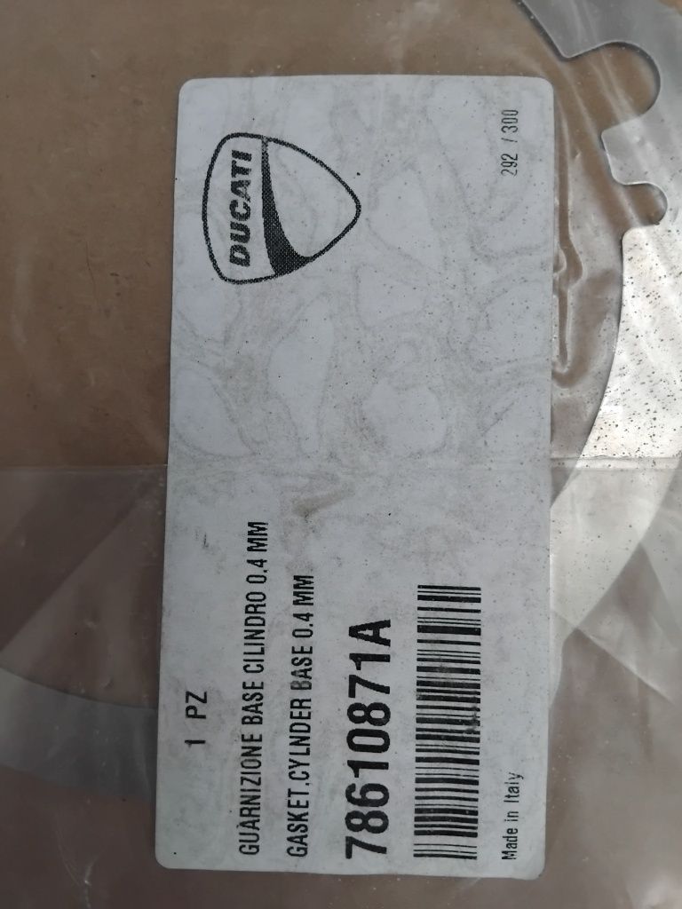 Ducati 749 - 996  998 999 uszczelka cylindra