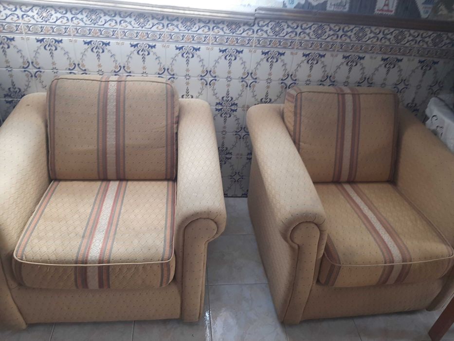 Sofás de sala em tecido