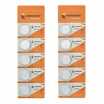 10 sztuk Litowe Baterie CR2032 3V Guzikowe Zegarkowe