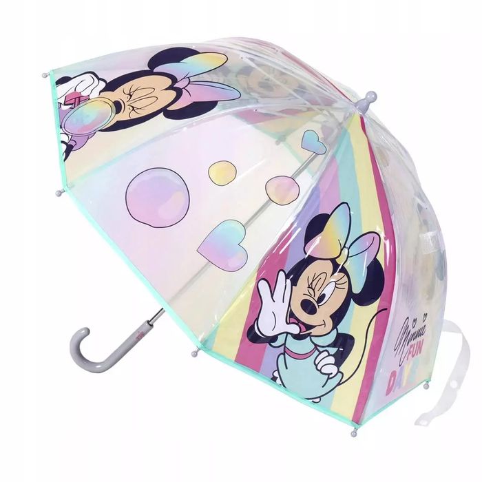 Parasol przeciwdeszczowy Myszka Minnie Mouse. Cerda