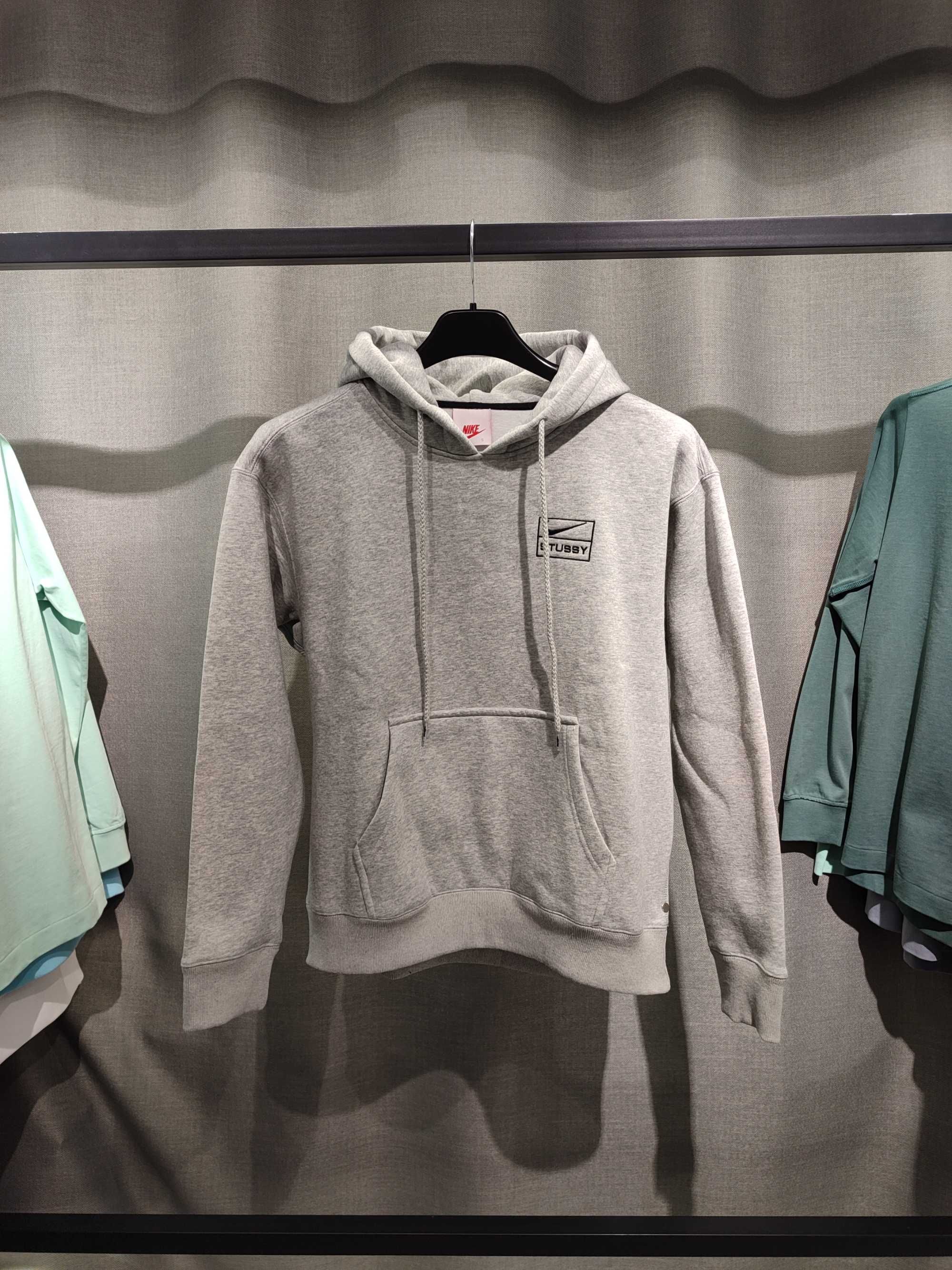 Худі NIKE X STUSSY Popover Hoodie Grey