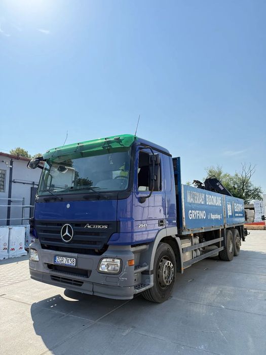 Mercedes-Benz Actros 2541  Mercedes-Benz Actros 2541 HDS HIAB 122 D-2 HIDUO