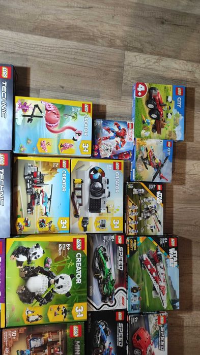 LEGO 17 nowych zestawów! Technic Speed Creator Minecraft Fortnite City