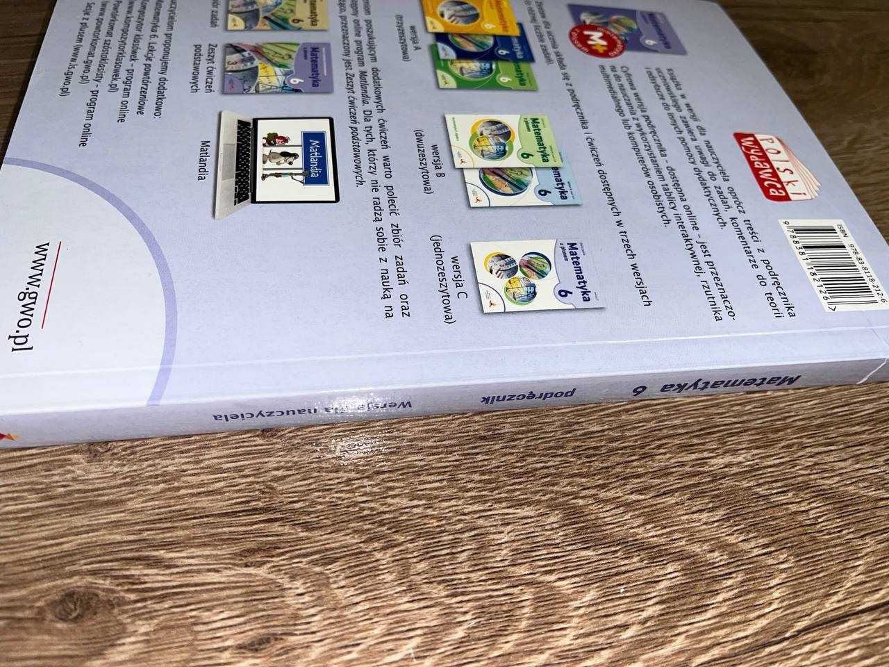 Matematyka z plusem 6 Klasa Wersja dla nauczyciela Odpowiedzi