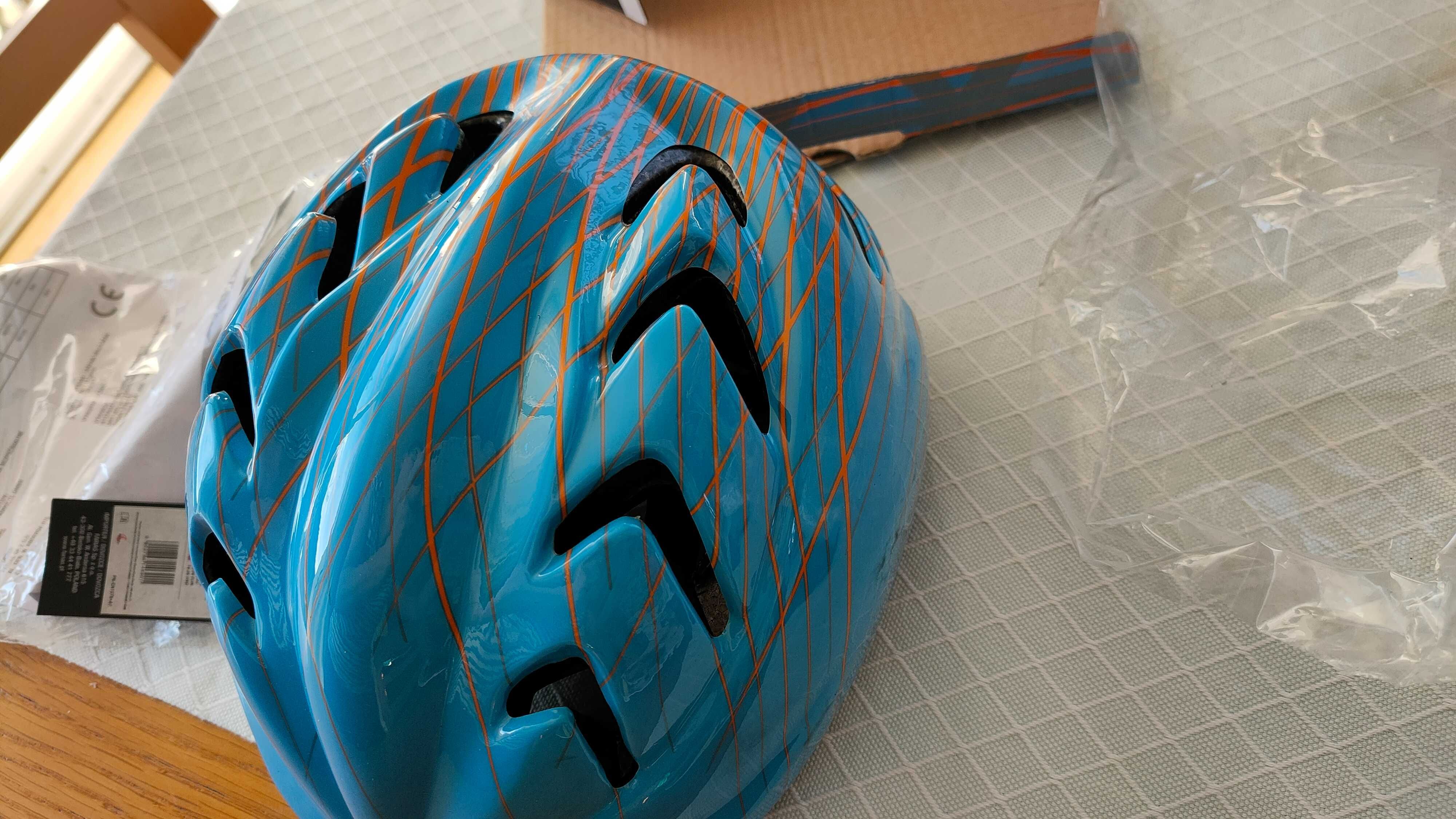 Nowy kask rowerowy IQ cross the line roadster jr(mv-7)