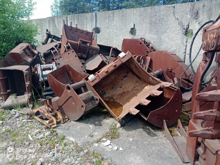 Łyżki do maszyn budowlanych