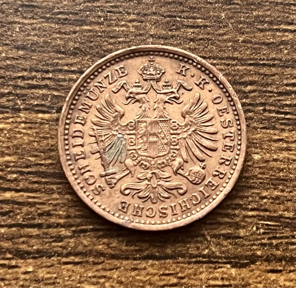 1 Krajcar 1891 rok Austria.