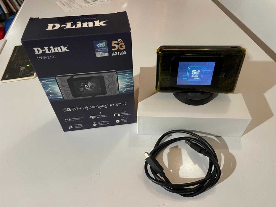 Router Hotspot 5G/4G Livre p/ Qualquer Cartão SIM/Operadora // D-LINK
