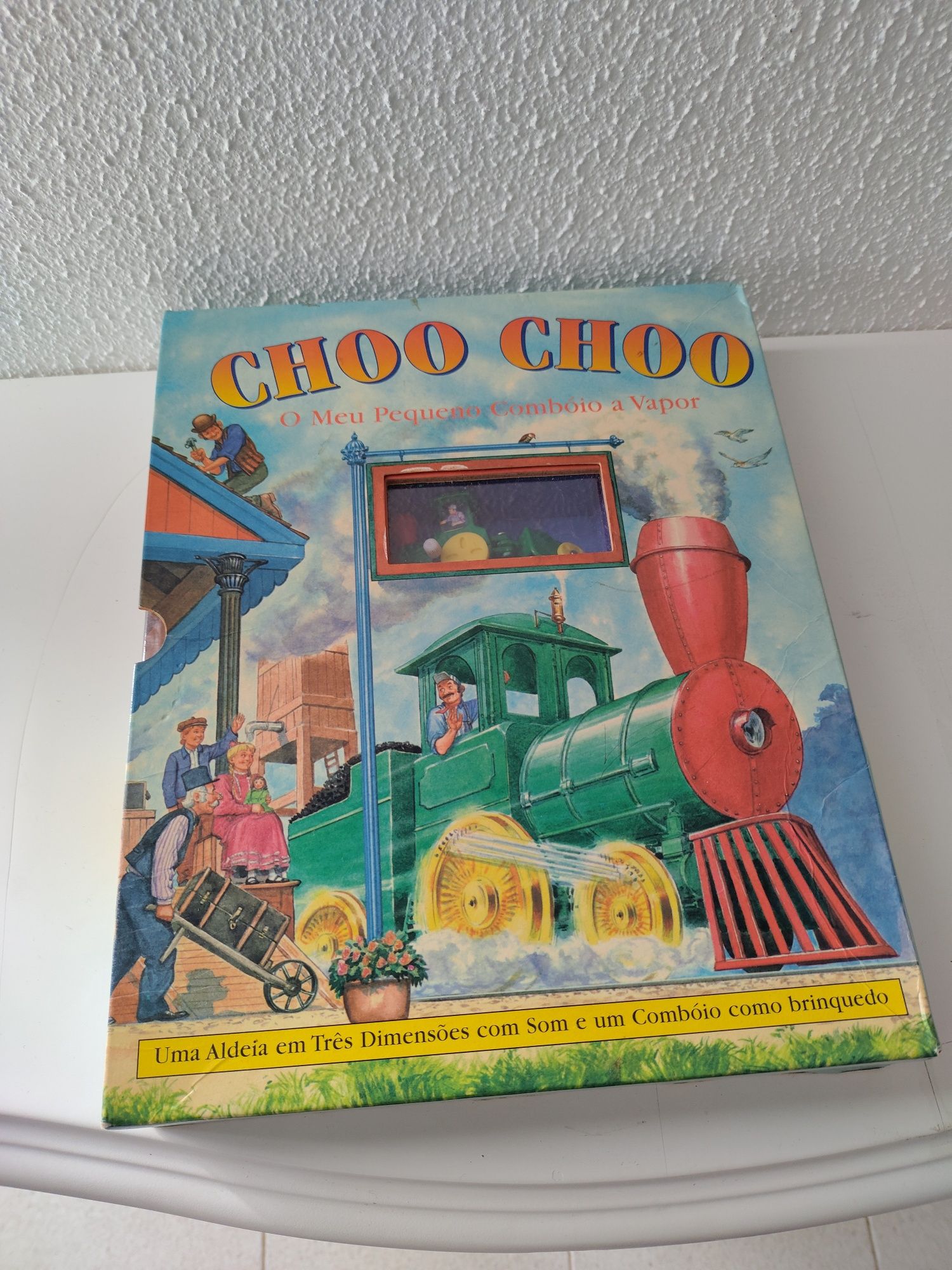 Comboio a vapor coleção Choo Choo 3D 1998