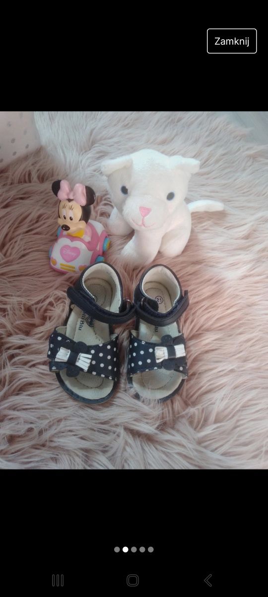 Sandałki dla małej damy