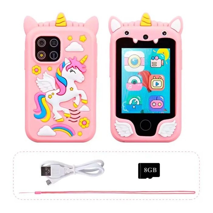 Дитячій смартфон Єдиноріг детский смартфон интерактивный