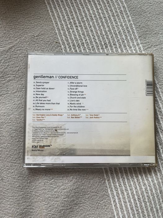 CD - Gentleman - Confidence