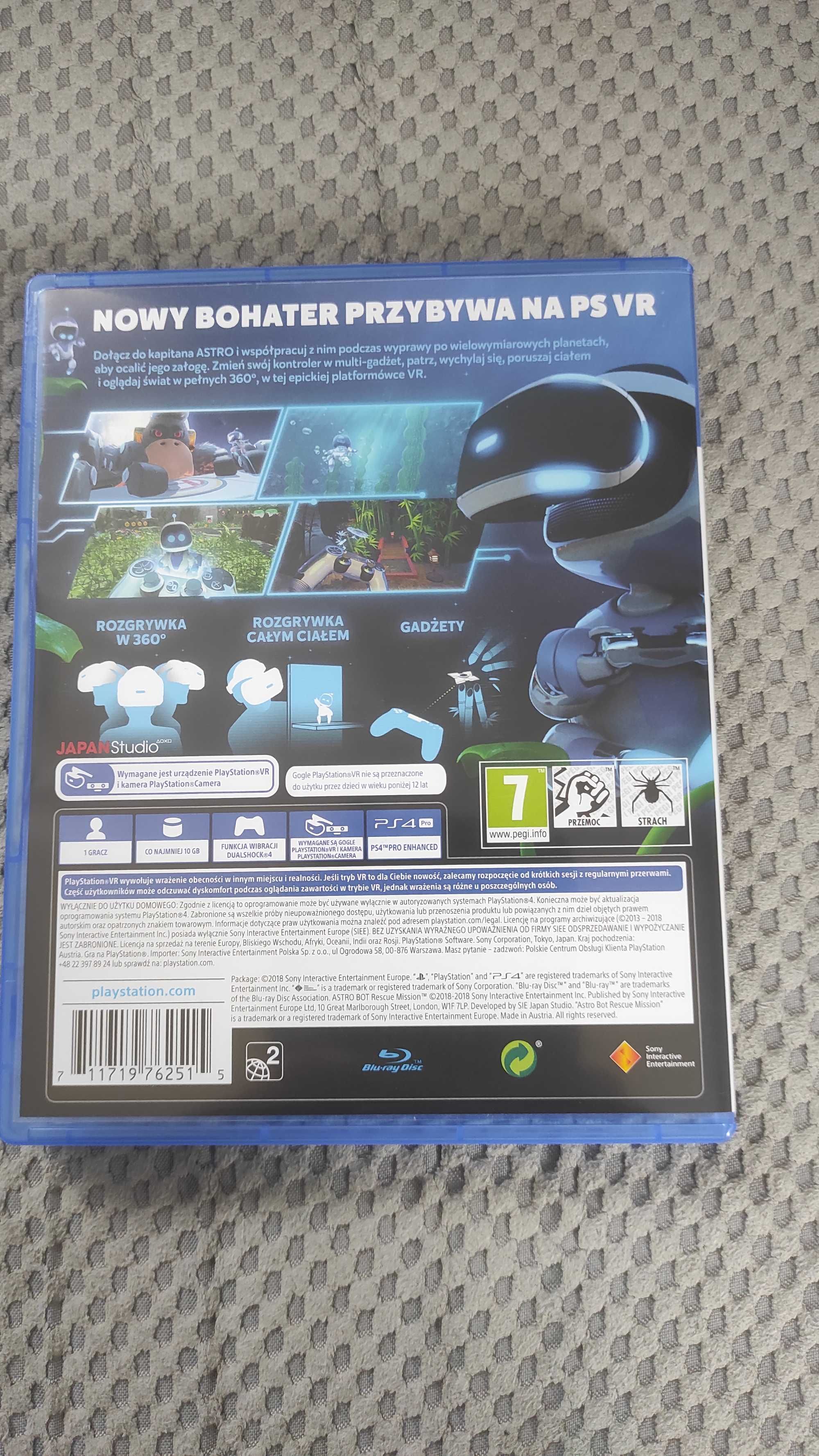 Astro Bot Rescue Mission PL Playstation 4 PS4