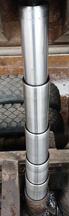 Гидроцилиндр новый 3 штоковый 2ПТС4, 5 штоковый Зил после реставраци