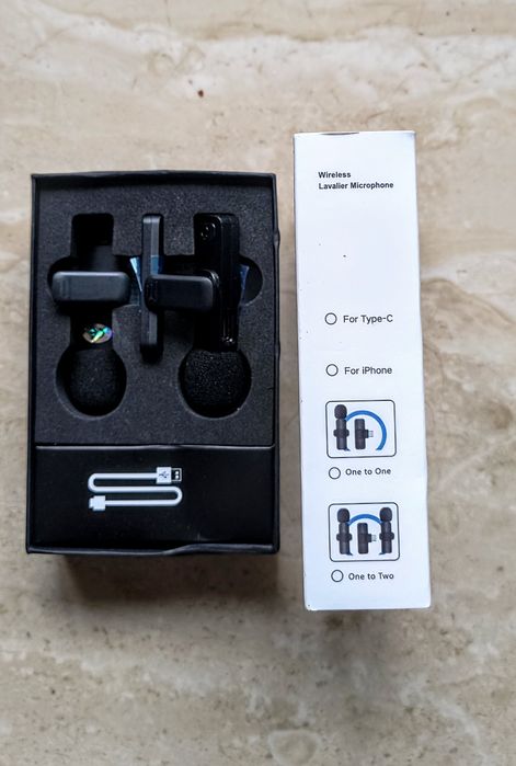 Microphone Wireless Lavalier