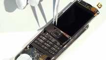 Nokia 8800 Arte Sapphire Carbon Gold разборка