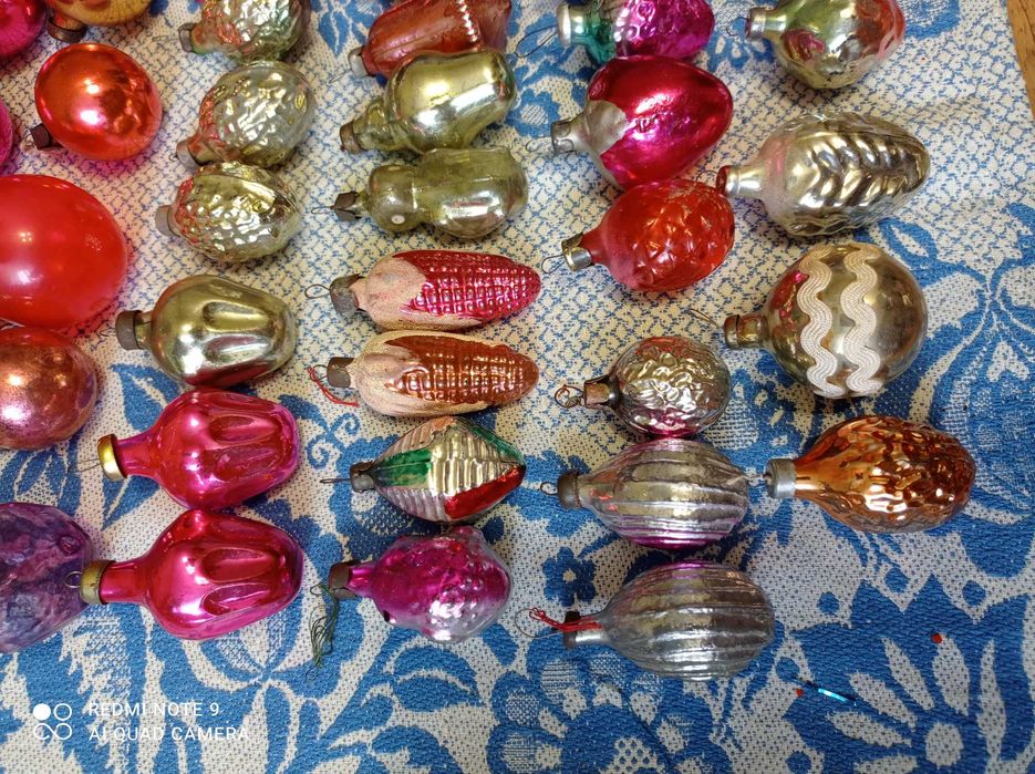 Игрушки ёлочные СССР