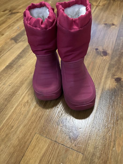 Зимові резинові чоботи 23 розмір 14 см