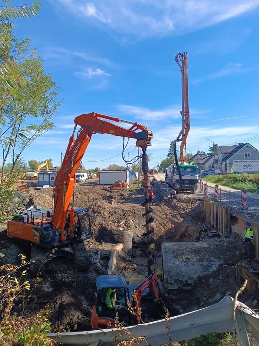 Palowanie pod domem, pale fundamentowe, mikropale palisady pale CFA