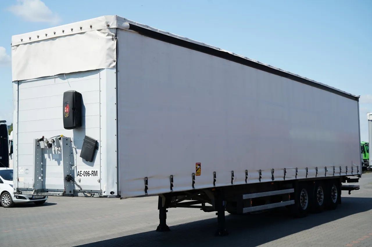Schmitz Cargobull / FIRANKA / STANDARD / WINDA ZAŁADOWCZA / OSIE SAF