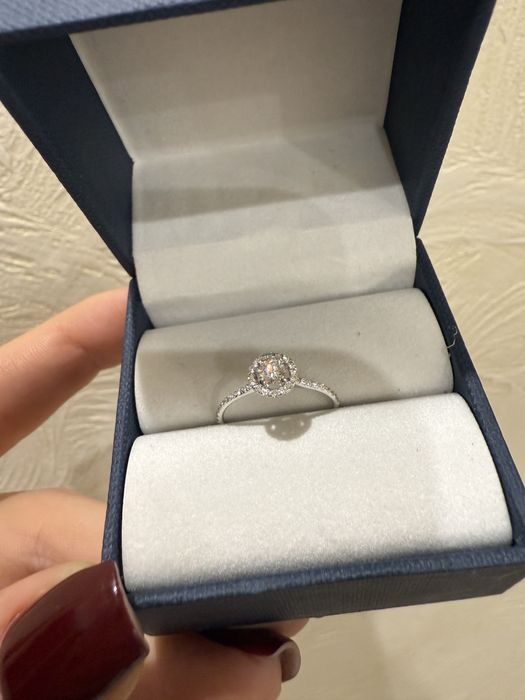 Продам кольцо с бриллиантами в стиле tiffany