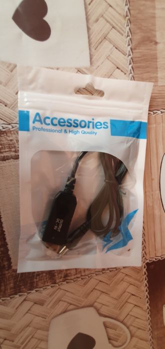 Кабель живлення для підключення роутера через повербанк 9V, та 12V.