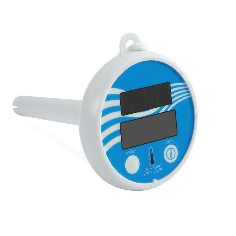 Medidor temperatura água piscinas