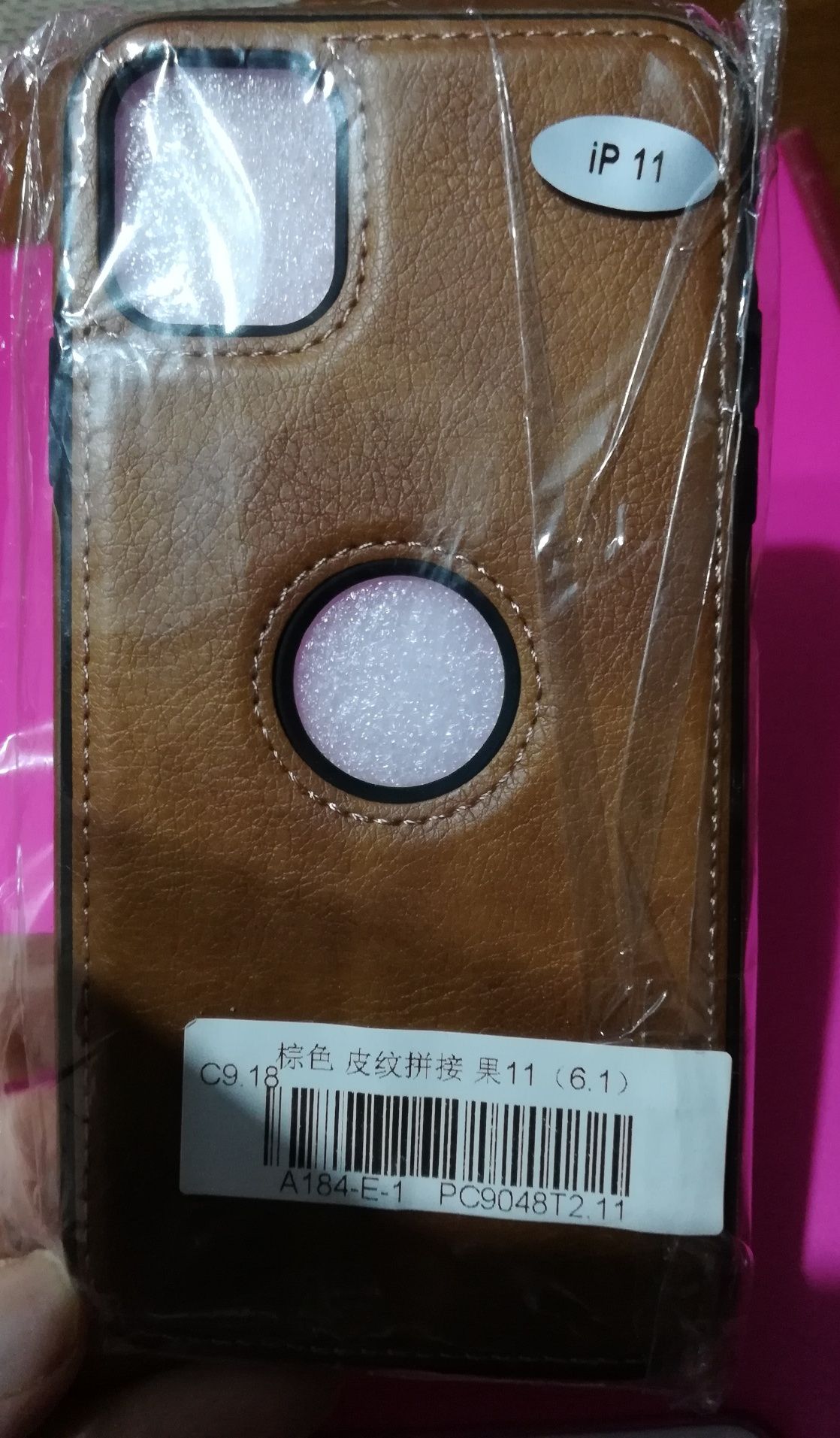 Etui na telefon do iPhone 11 Pro Max Leather skórzane