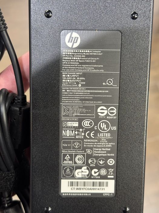 Адаптер питания для ноутбука HP