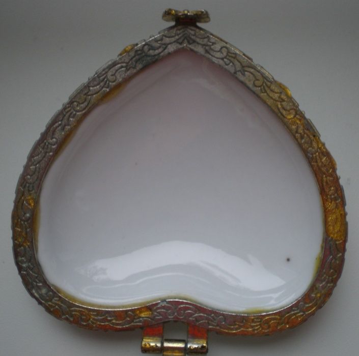 Шкатулка для ювелирки, фарфор, винтаж